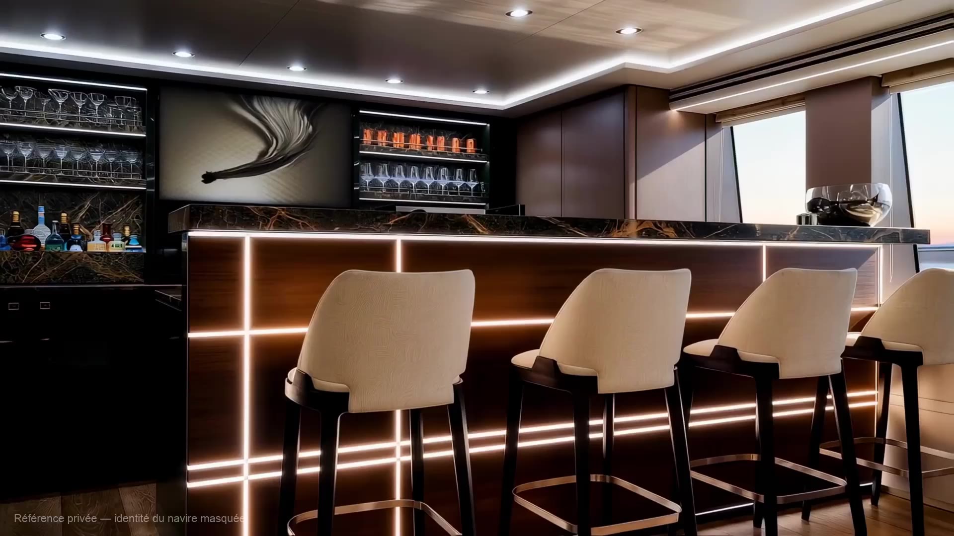 Bar en marbre
