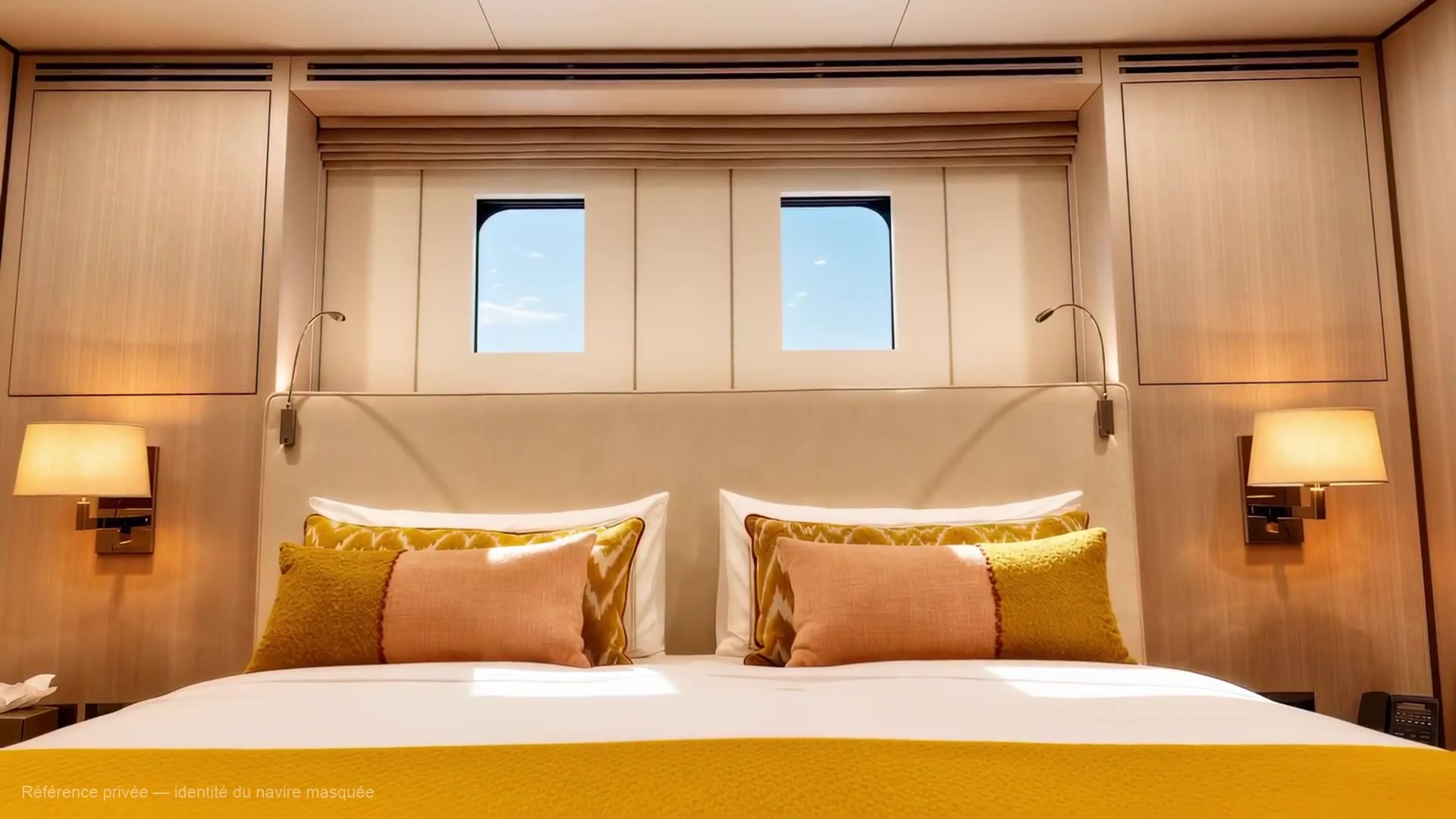 Suite avec baie panoramique sur la mer
